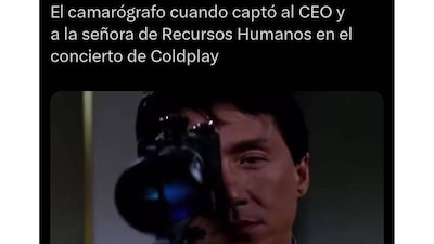 Los mejores memes de la presunta infidelidad captada en el concierto de Coldplay. (Foto: Captura)