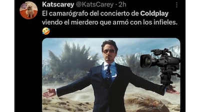 Los mejores memes de la presunta infidelidad captada en el concierto de Coldplay. (Foto: Captura)